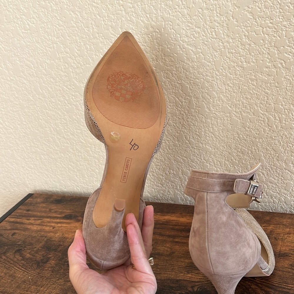 Vince Camuto Lyla metallic heels - Picture 8 of 11